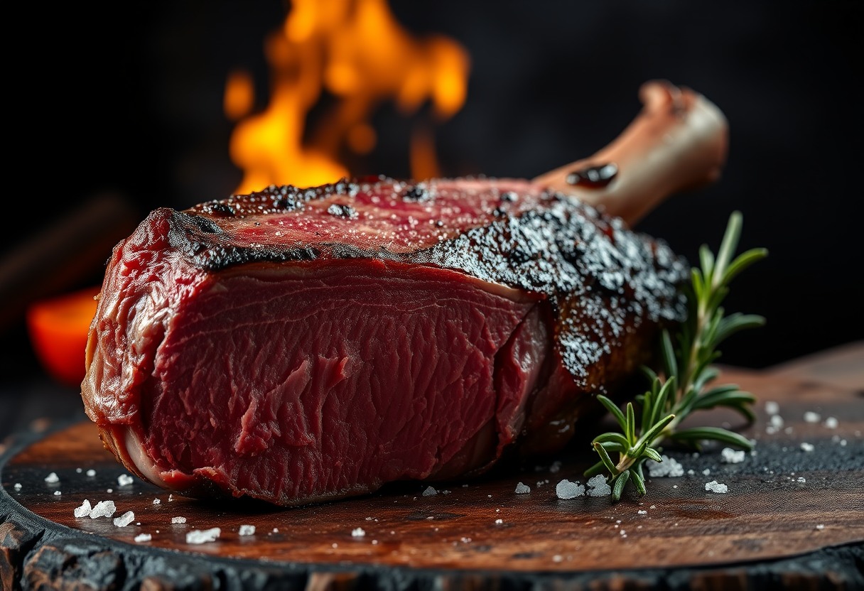 Chuletón de vaca rubia